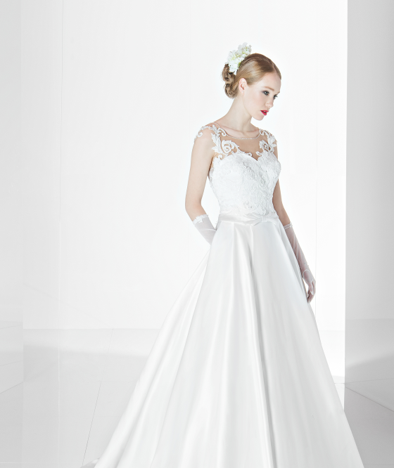 abito da sposa L363